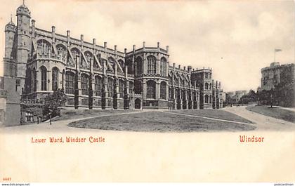 England - WINDSOR (Berks) Lower Ward, Windsor Castle - Publ. Stengel & Co. 4442