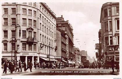 Scotland - Lanarkshire - GLASGOW Corner of Argyle Street and Jamaica Street
