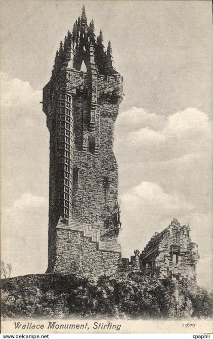 CPA Wallace Monument Stirling