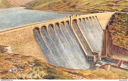 Wales - RHAYADER - Claerwen Dam, Elan Valley