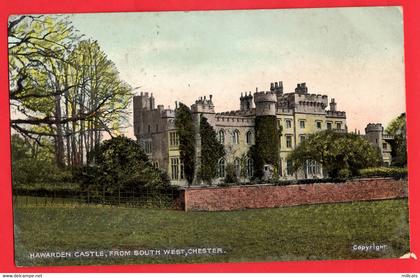 FLINTSHIRE   HARWARDEN CASTLE FROM  SOUTH WEST