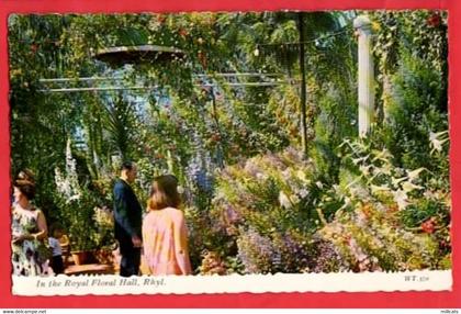 FLINTSHIRE  RHYL  IN ROYAL FLORAL HALL  BAMFORTH RP   pu 1972