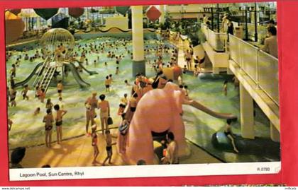FLINTSHIRE  RHYL  SUN CENTRE  LAGOON POOL  RP