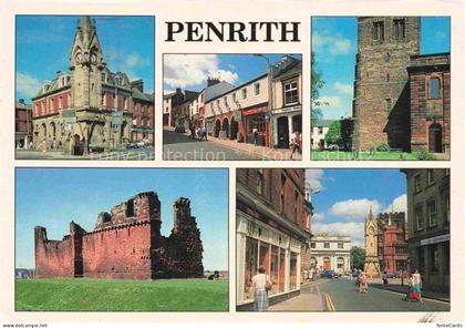 Penrith EDEN East Cumbria UK Poets Walk Shopping Precinct The Monument Penrith C