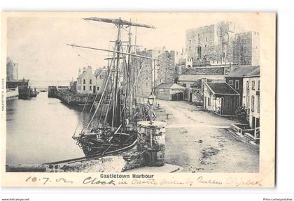 CPA GB Ile de Man Castletown Harbour