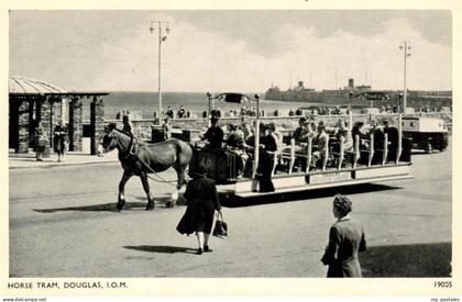 Douglas  IOM Isle of Man UK Horse Tram