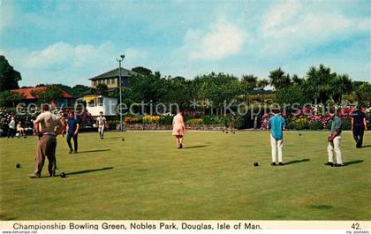 Douglas Isle of Man Championship Bowling Green Nobles Park
