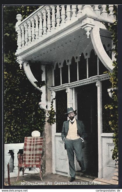 Pc Isle of Man, Mr Hall Caine at Greeba Castle