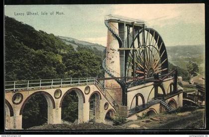 Pc Laxey /Isle of Man, Laxey Wheel