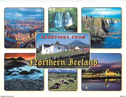 Carte Postale - Irlande du Nord - Multivues - Vaches - Northern Ireland - CPM - Voir Scans Recto-Verso - Poscard - Carta