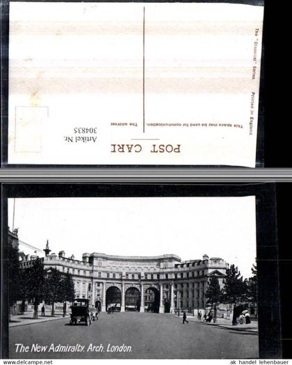 304835,London New Admiralty Arch Triumphbogen Straßenansicht