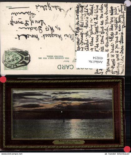 410234,Scotland Moray Firth See Passepartout Rahmen