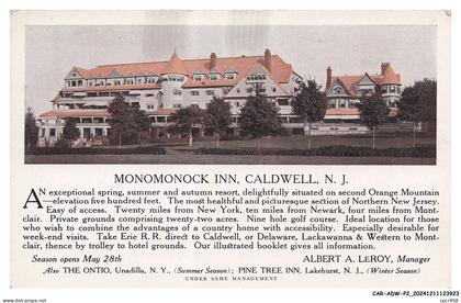 CAR-ADWP2-0056-ROYAUME-UNI - Monomonock inn - Caldwell n-j