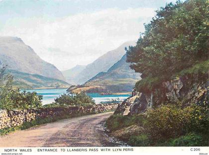 Carte Postale - Royaume-Uni - Pays de Galles - Llanberis - North wales - entrance to pass with llyn peris - Gwynedd - Wa