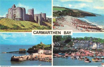 Carmarthenshire Wales UK Kidwelly Castle The Harbour Tenby The Beach Amroth Soun