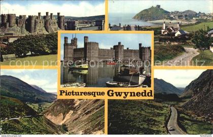 Gwynedd Wales Burgen Schloesser