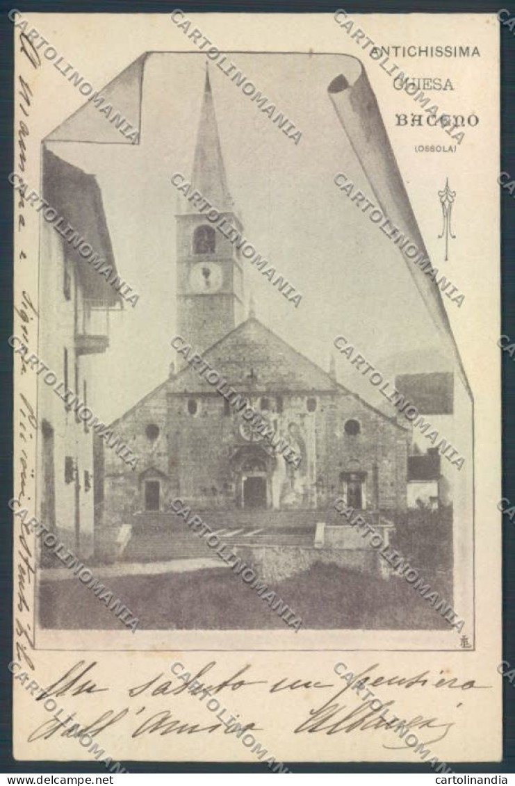Verbania Baceno cartolina ZQ7115