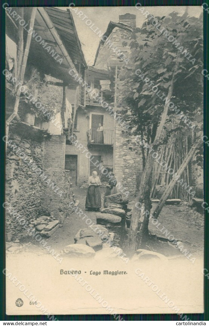 Verbania Baveno cartolina QZ0909