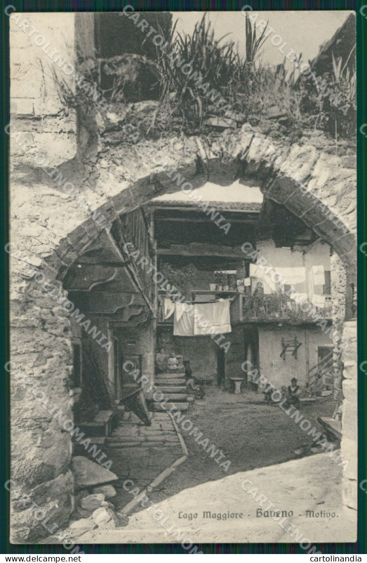 Verbania Baveno cartolina QZ0910