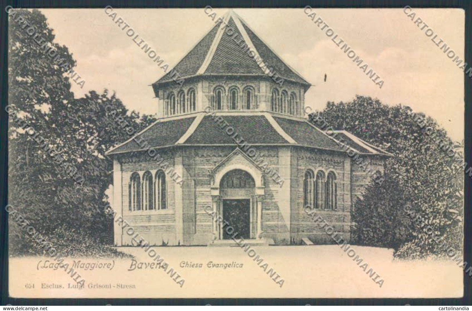 Verbania Baveno cartolina ZQ6873