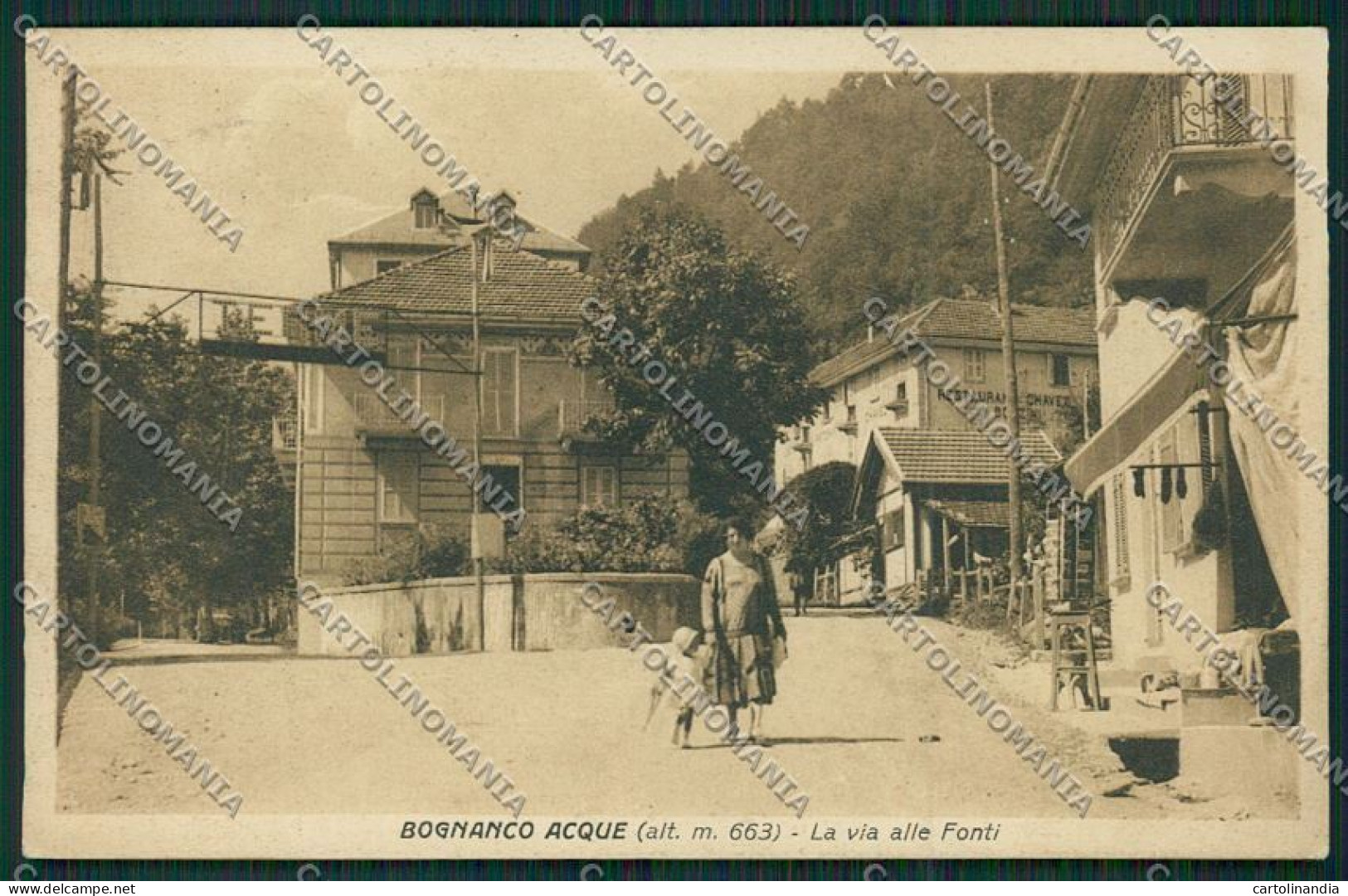 Verbania Bognanco cartolina QQ5435