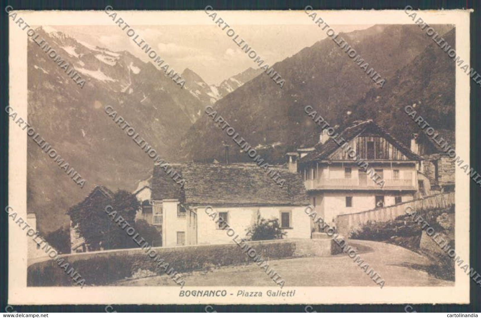 Verbania Bognanco cartolina ZQ6748