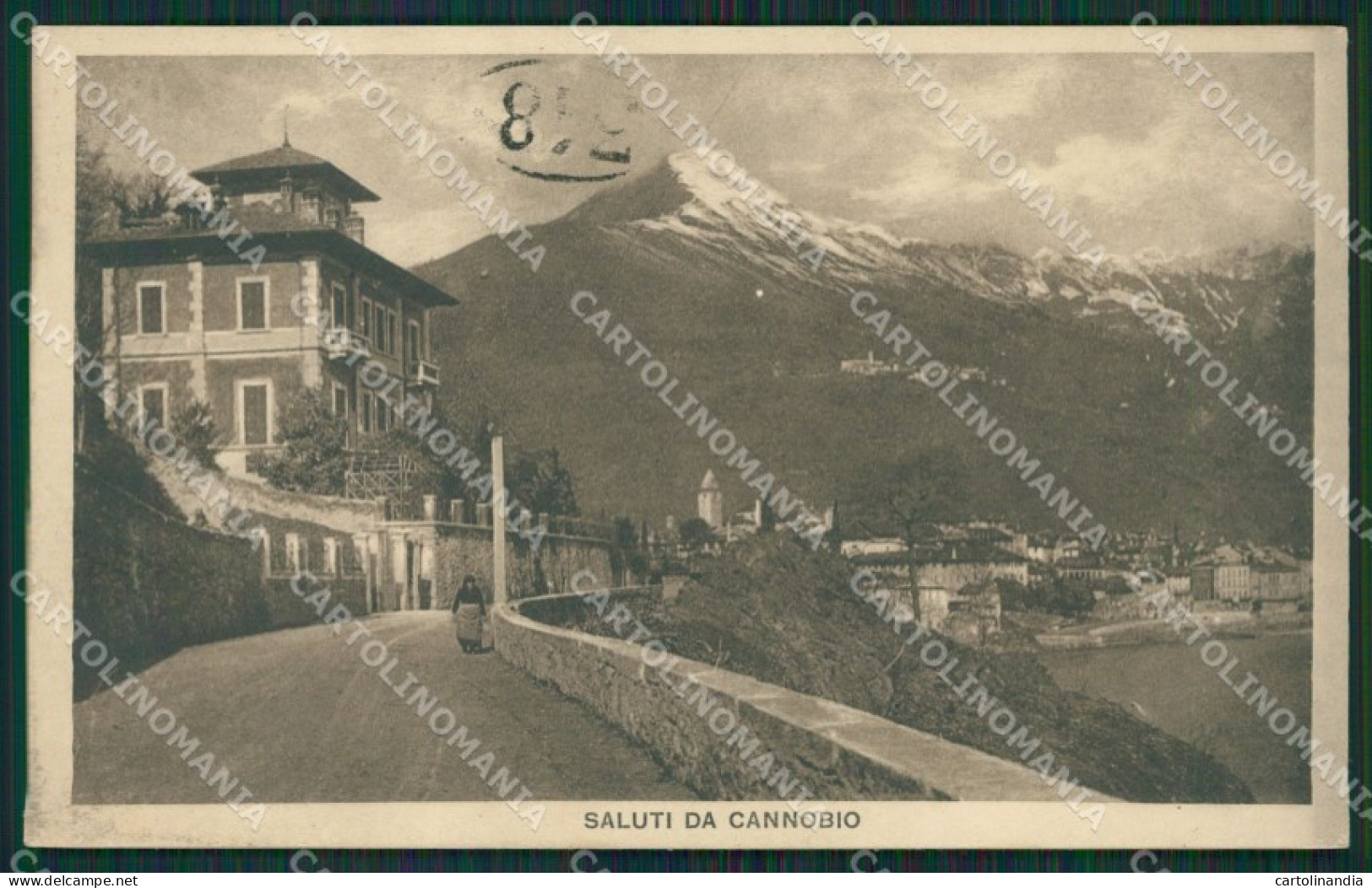Verbania Cannobio cartolina QZ0980