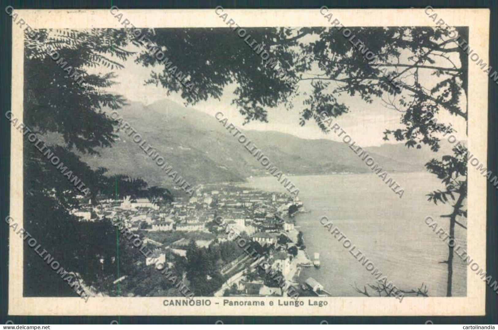 Verbania Cannobio cartolina ZQ8214
