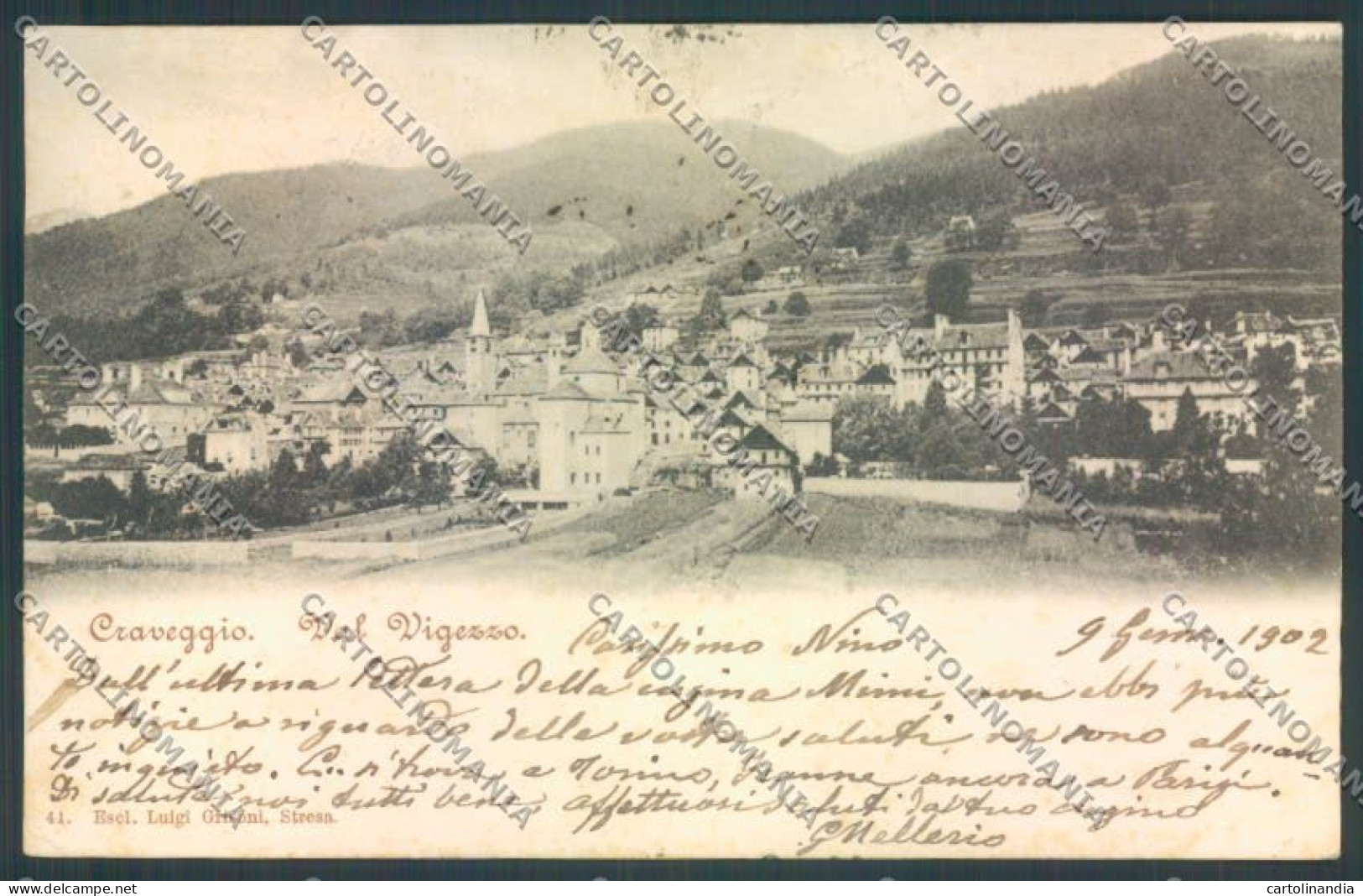 Verbania Craveggia cartolina ZQ8531