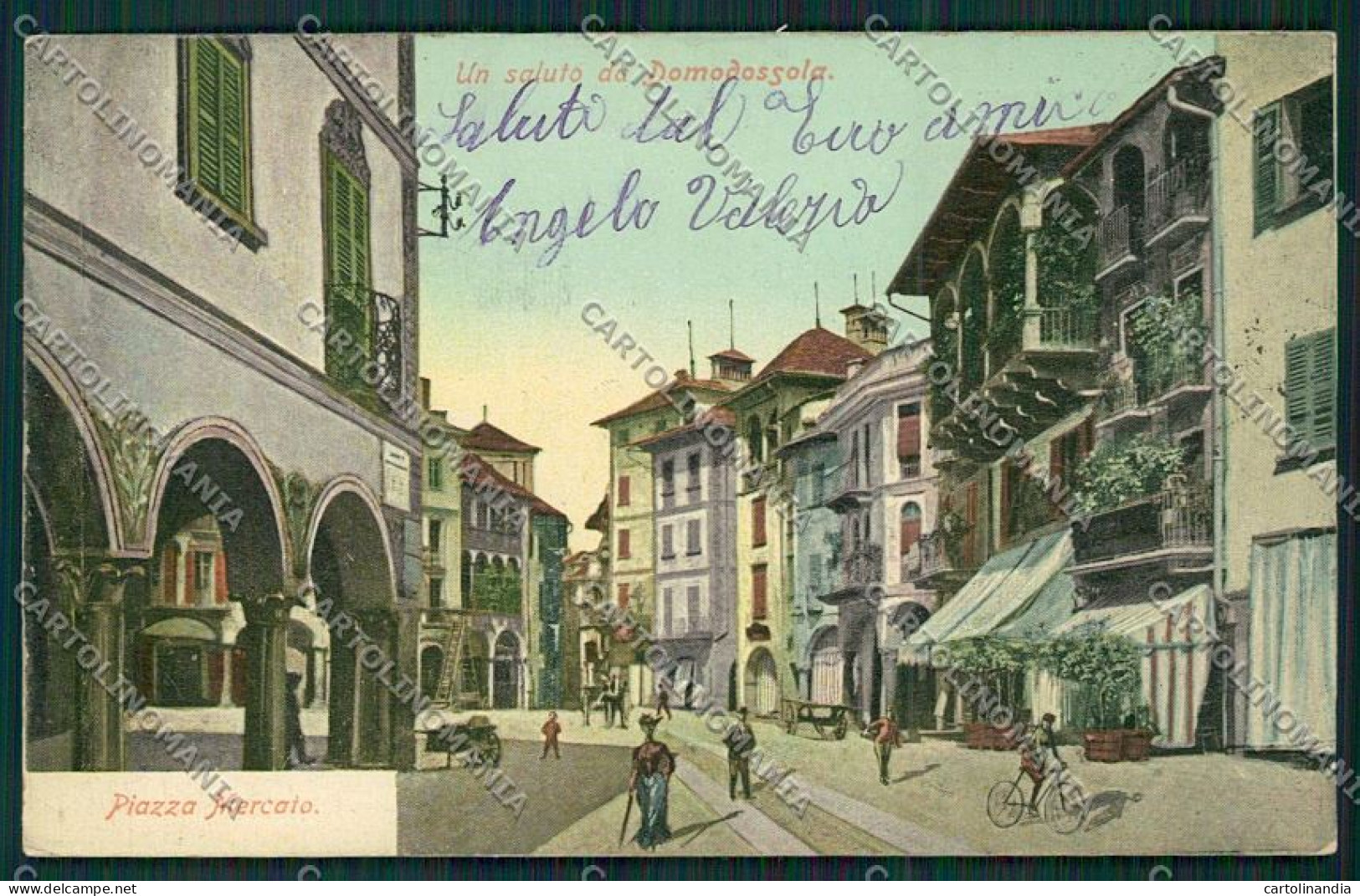 Verbania Domodossola cartolina QQ5332