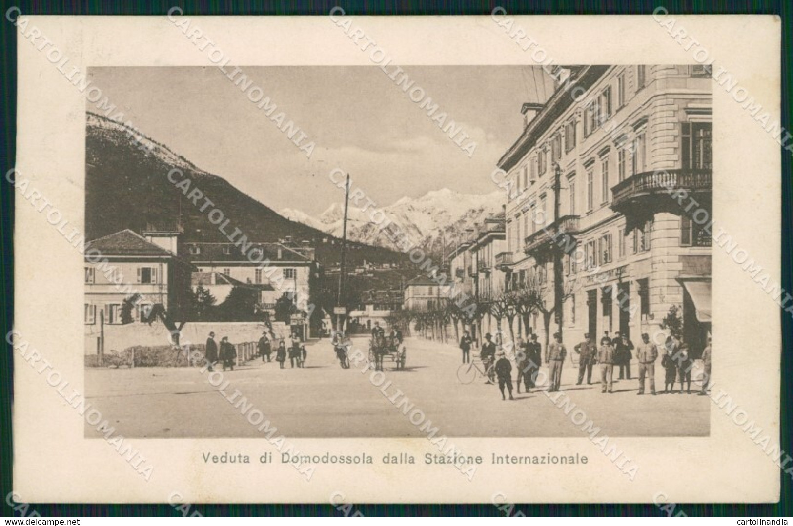 Verbania Domodossola cartolina XB4086