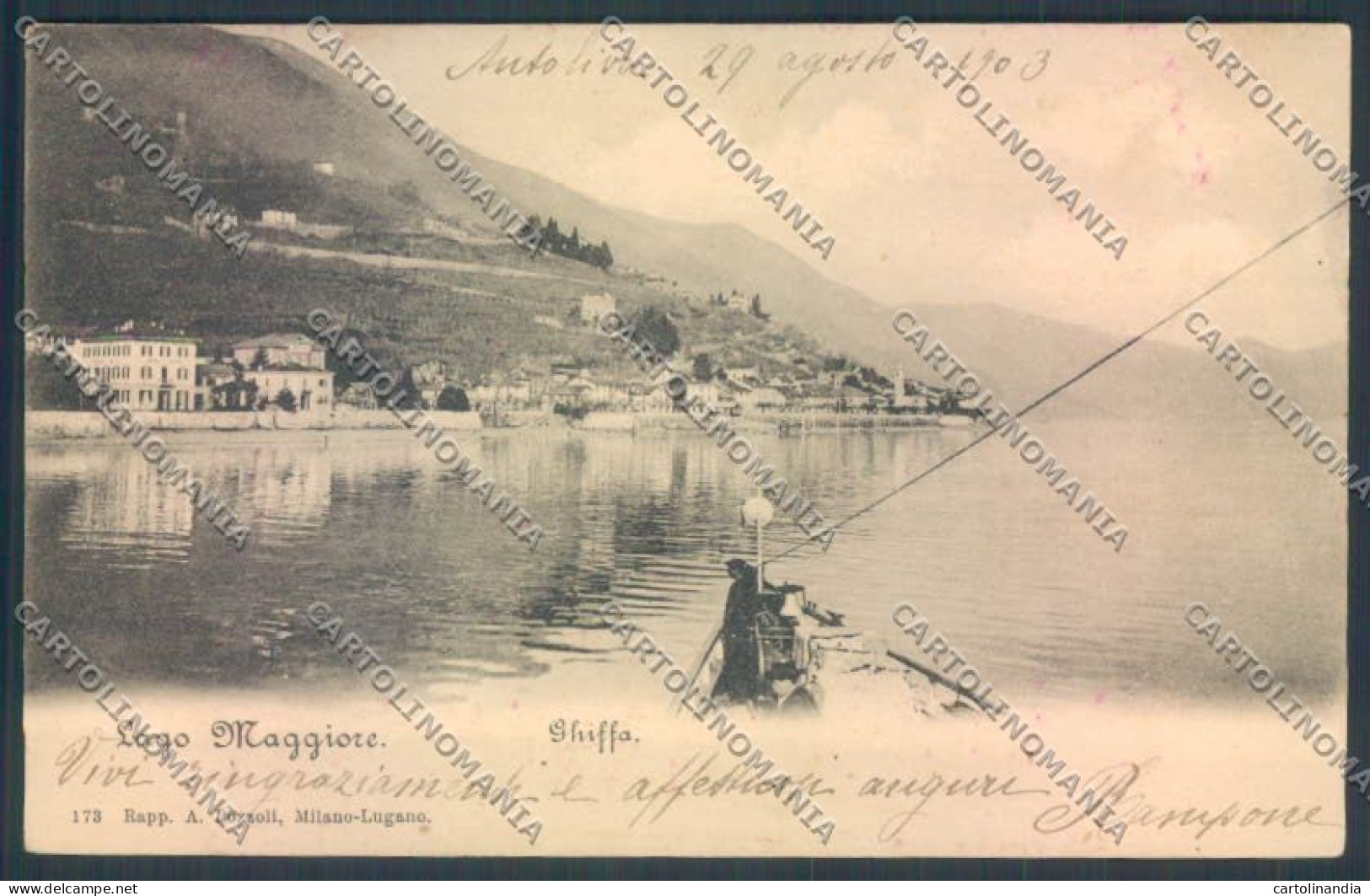 Verbania Ghiffa cartolina ZQ7086