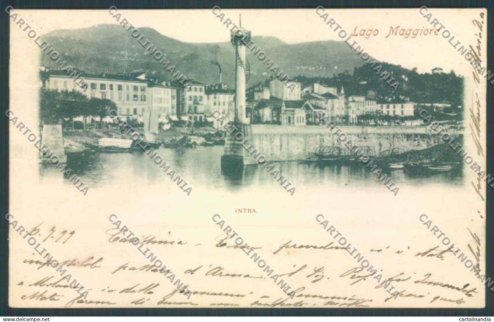 Verbania Intra cartolina ZQ5844