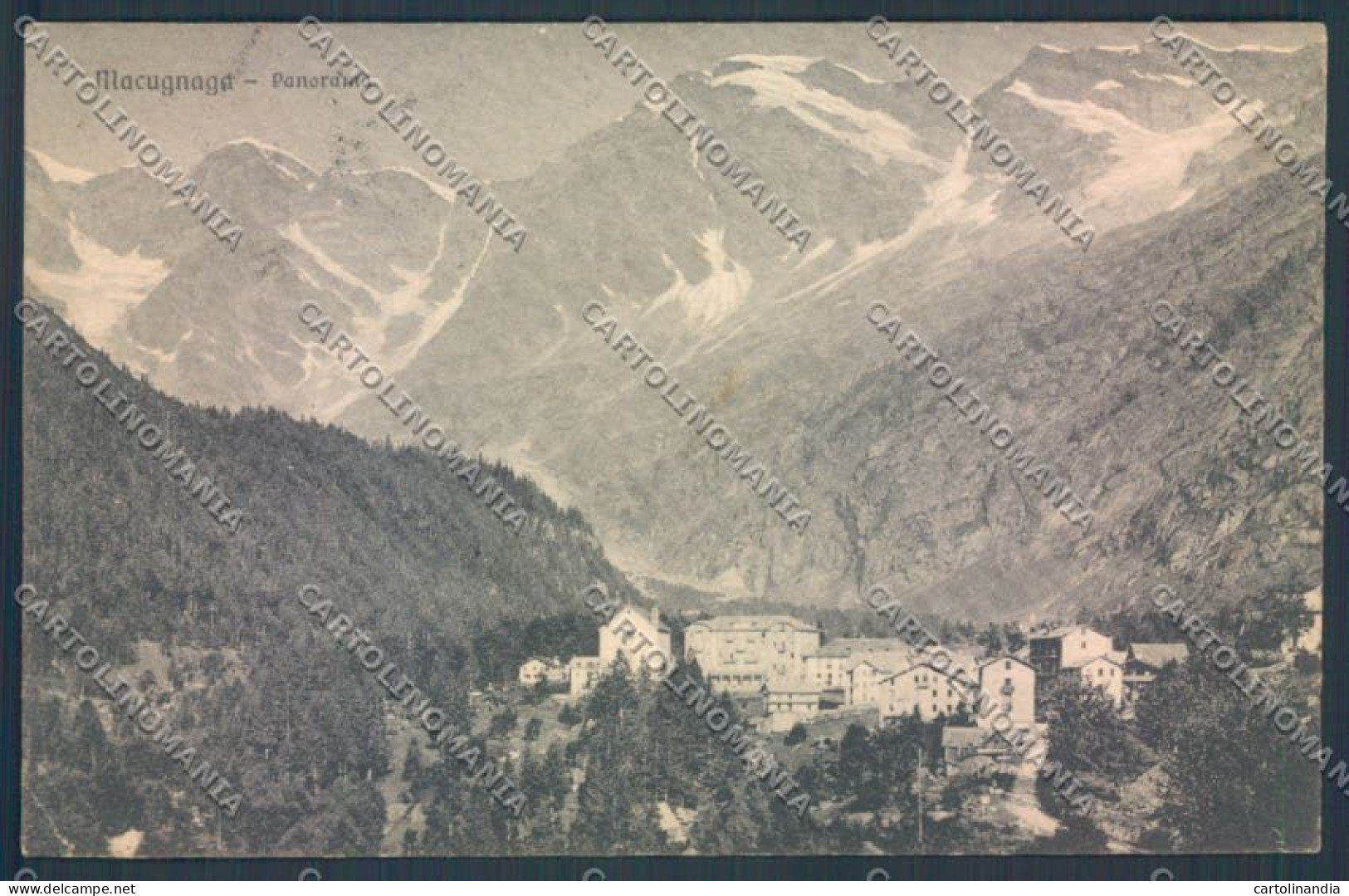 Verbania Macugnaga cartolina ZQ7478