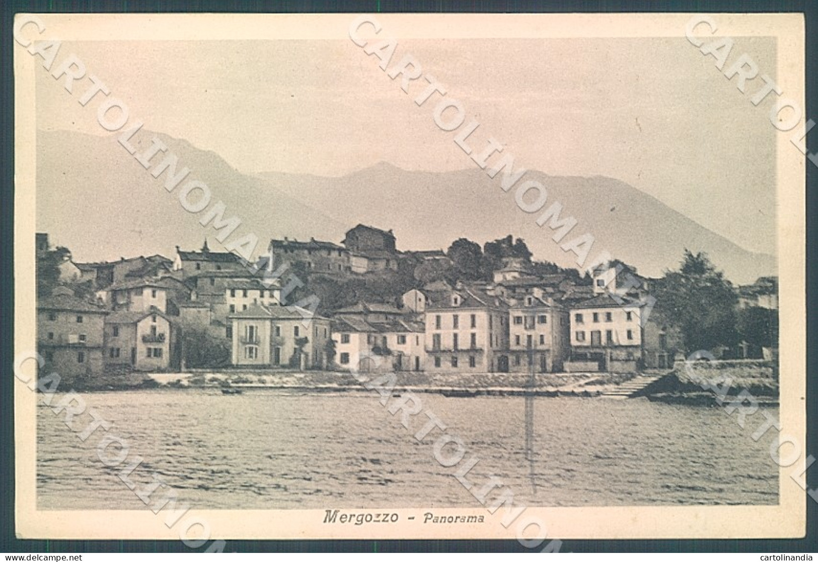 Verbania Mergozzo cartolina JK7899