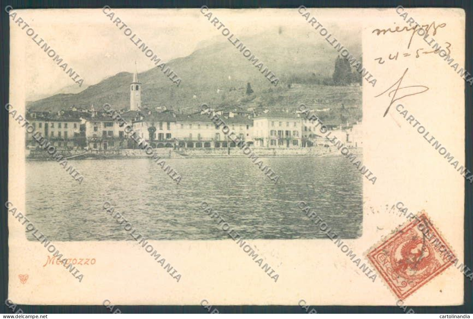 Verbania Mergozzo cartolina ZQ8624