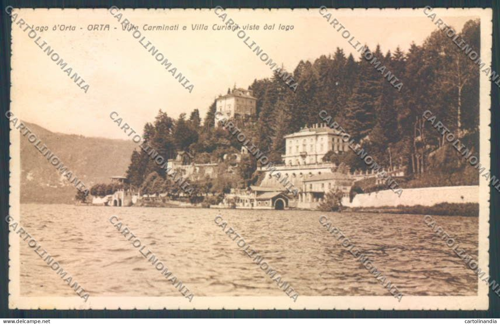 Verbania Orta cartolina ZQ7389