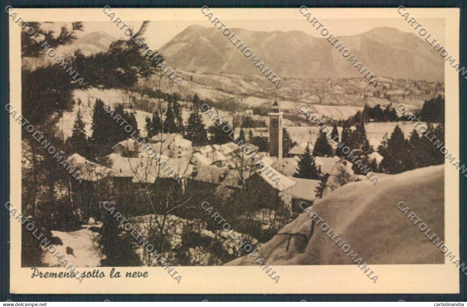 Verbania Premeno cartolina RB2539