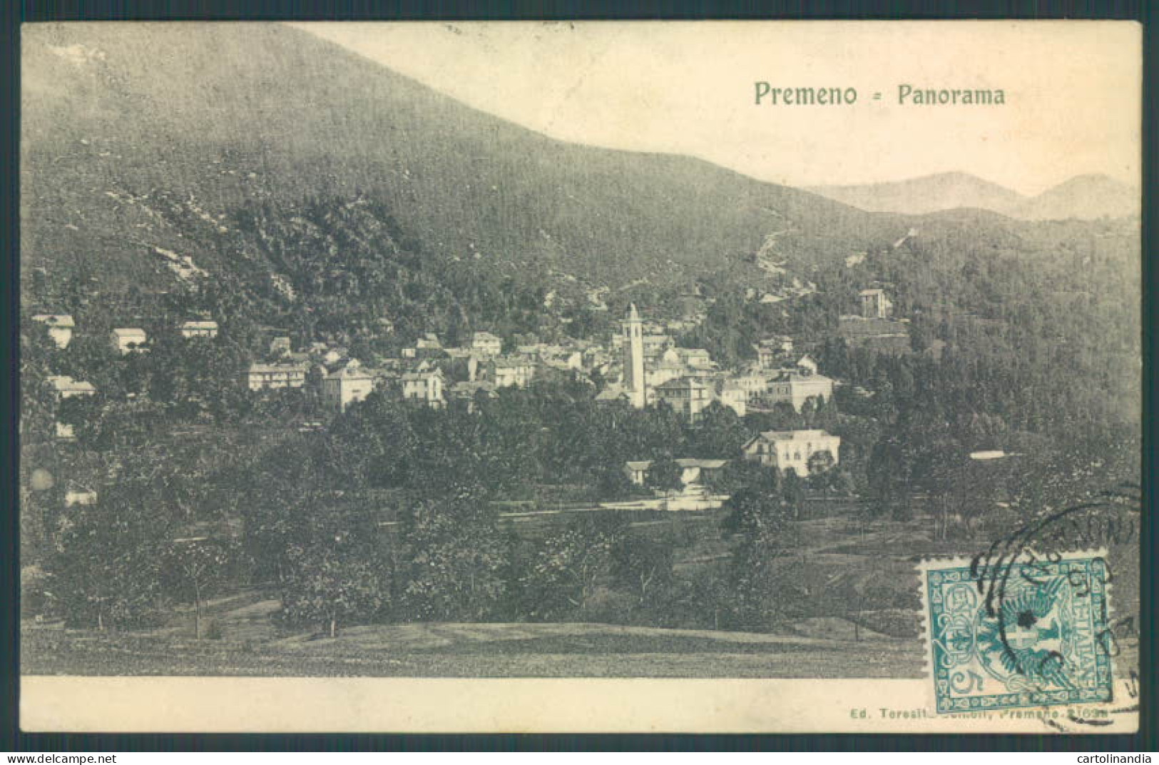Verbania Premeno cartolina ZQ6560