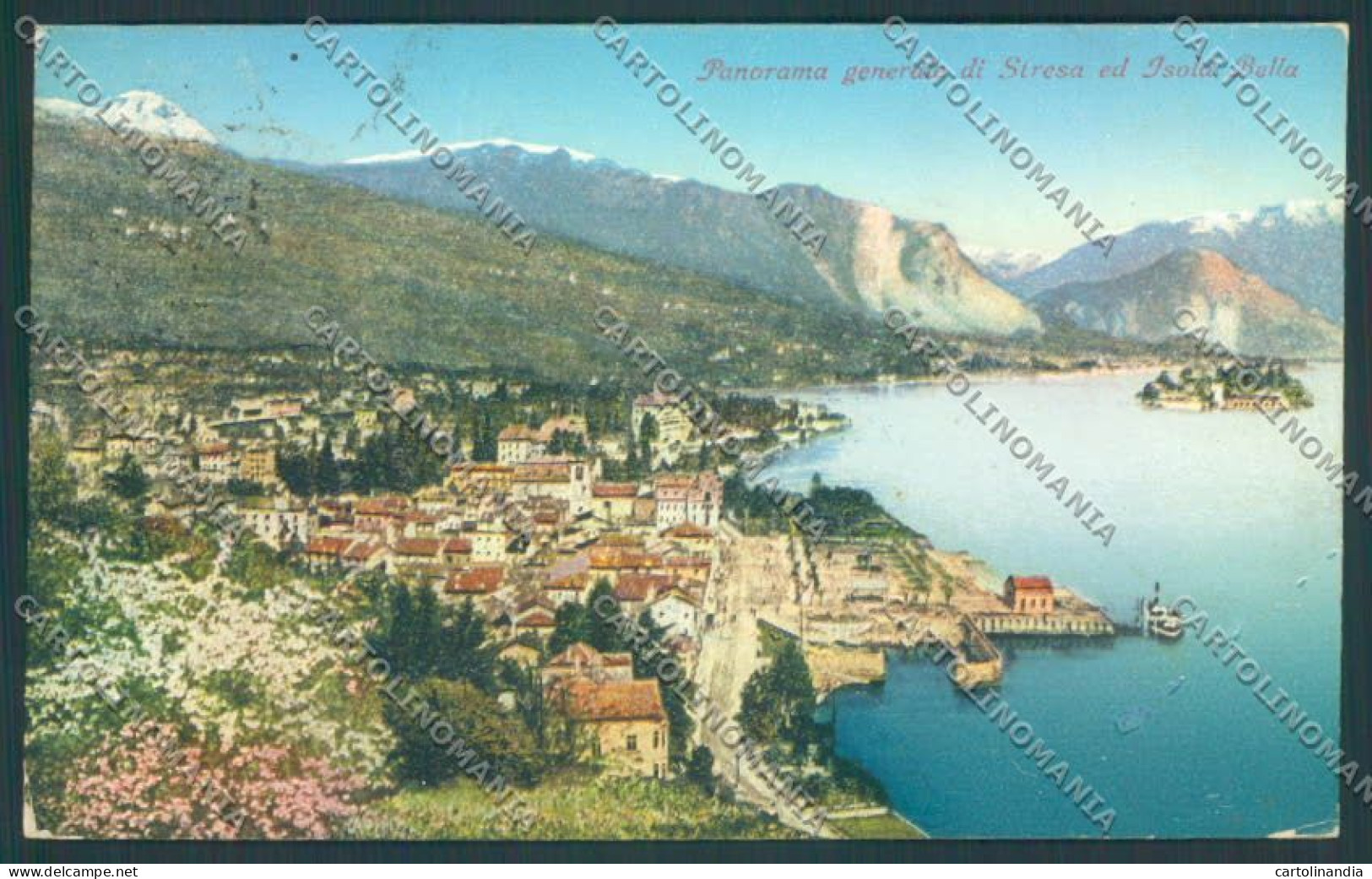 Verbania Stresa cartolina ZQ5430