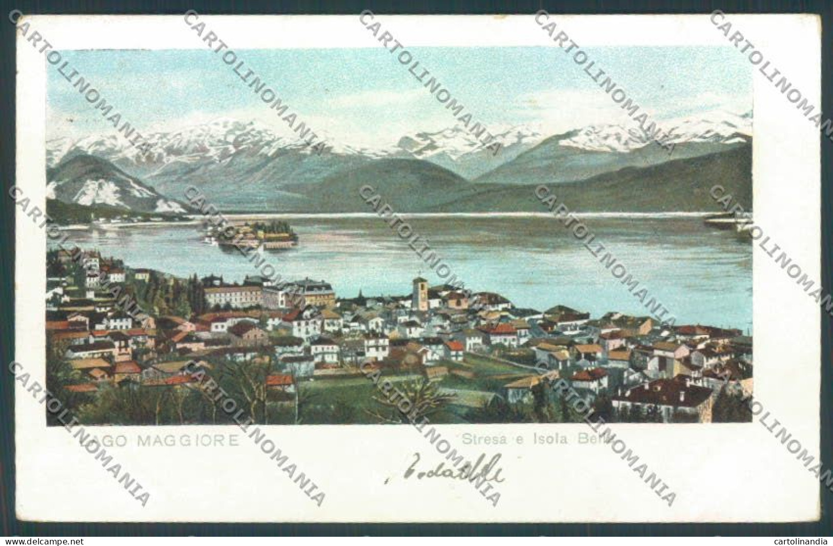 Verbania Stresa cartolina ZQ5460