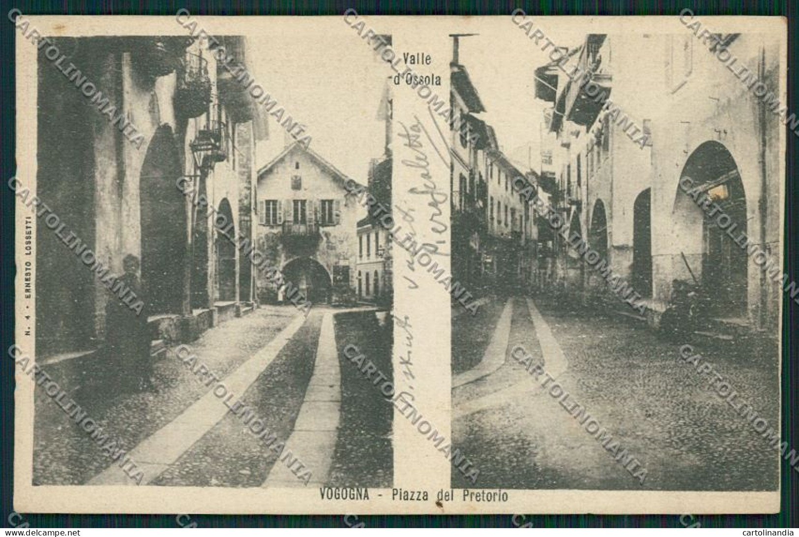 Verbania Vogogna cartolina QQ5647