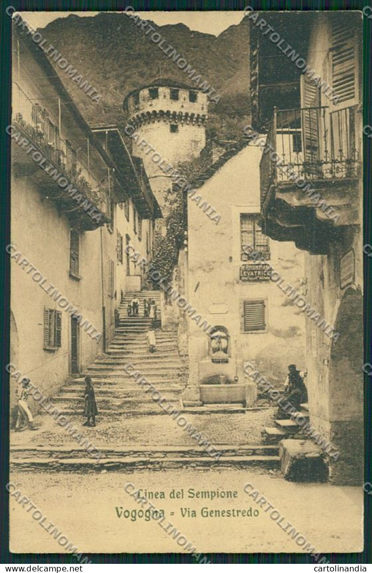Verbania Vogogna cartolina QQ5648