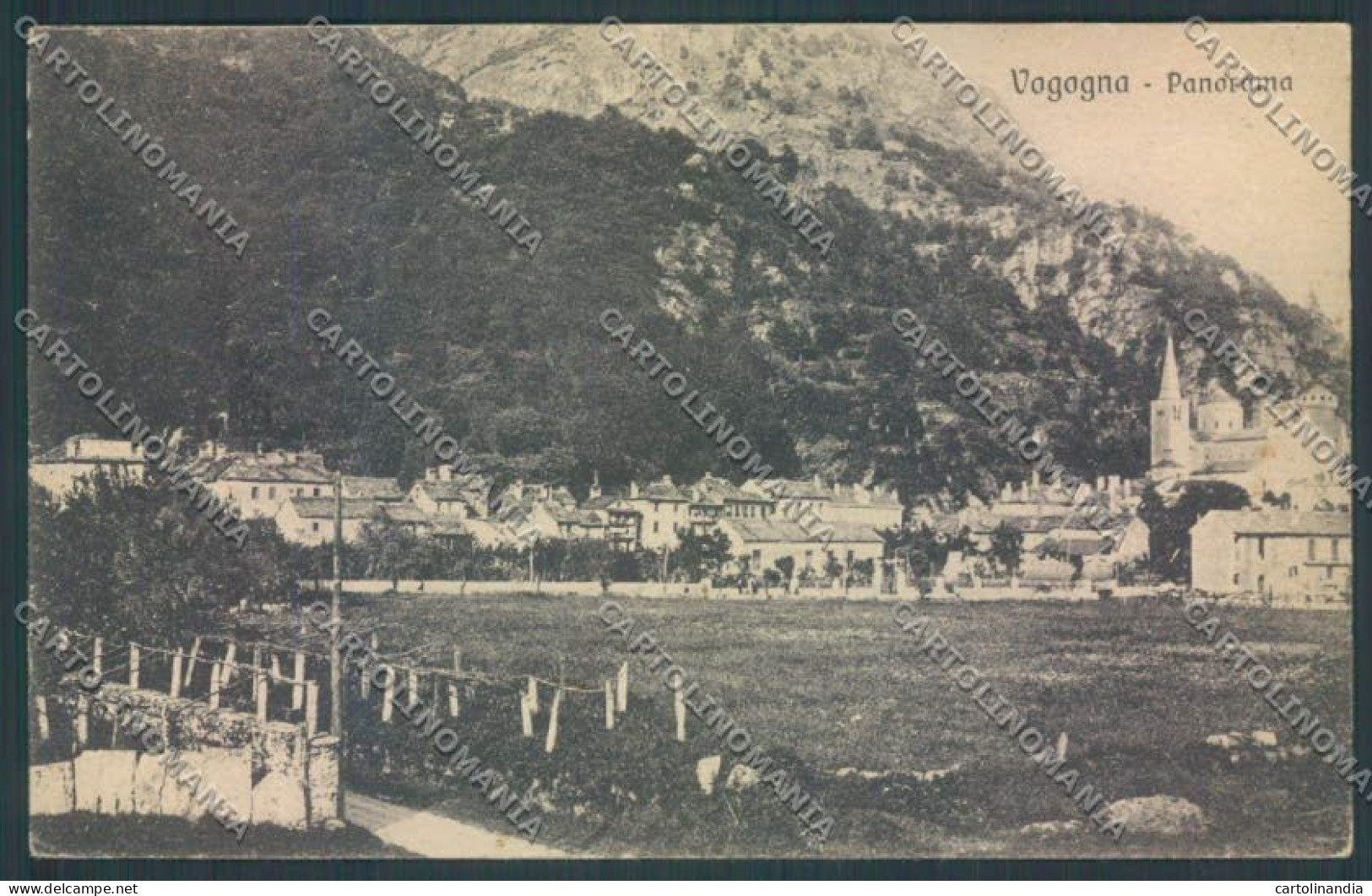 Verbania Vogogna cartolina ZQ8681