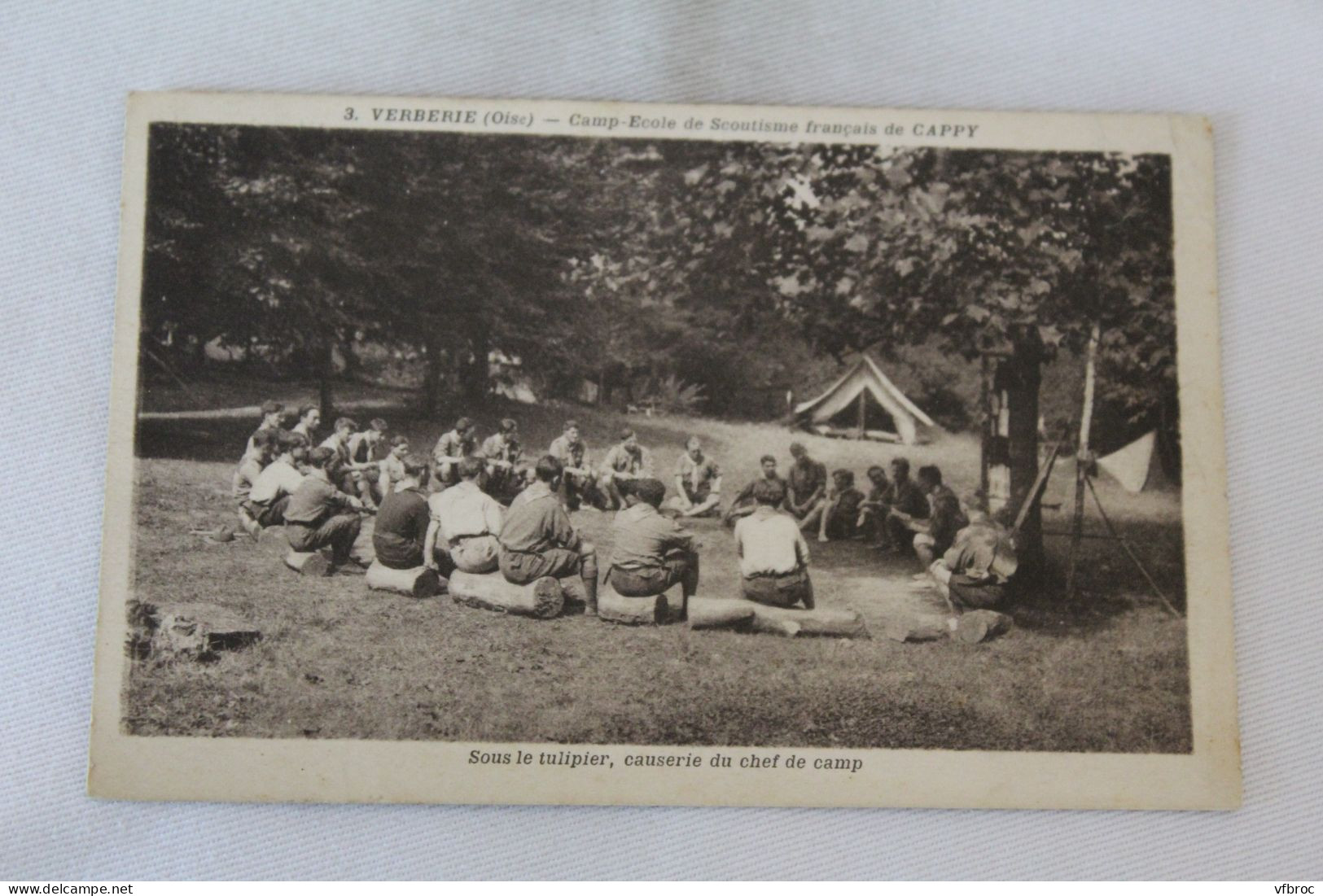 Verberie, camp école de scoutisme Français de Cappy, Oise 60