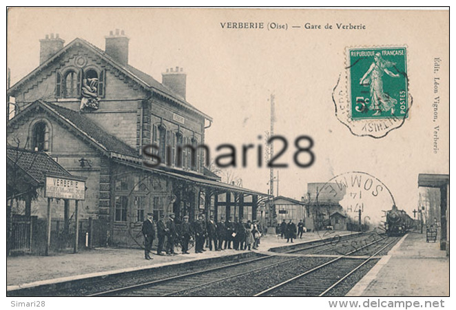 VERBERIE - GARE DE VERBERIE
