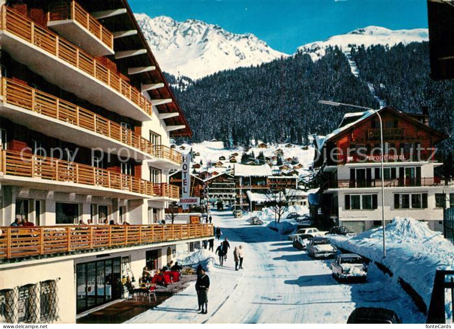 Verbier Station de Verbier en hiver