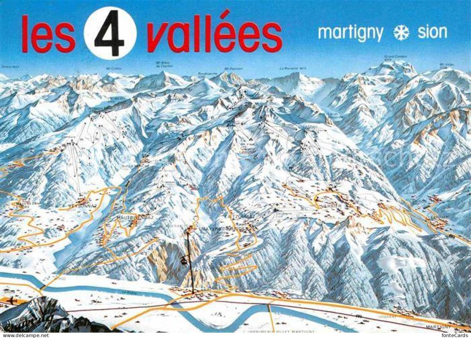 Verbier Tsoumaz Nendaz Thyon Veysonnaz