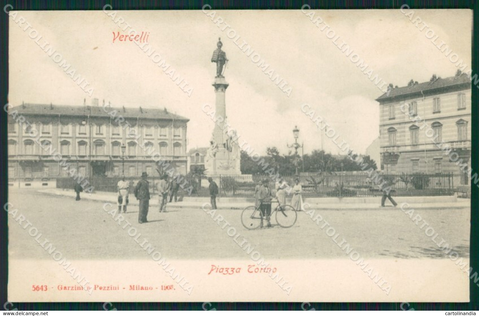 Vercelli città cartolina QZ2215