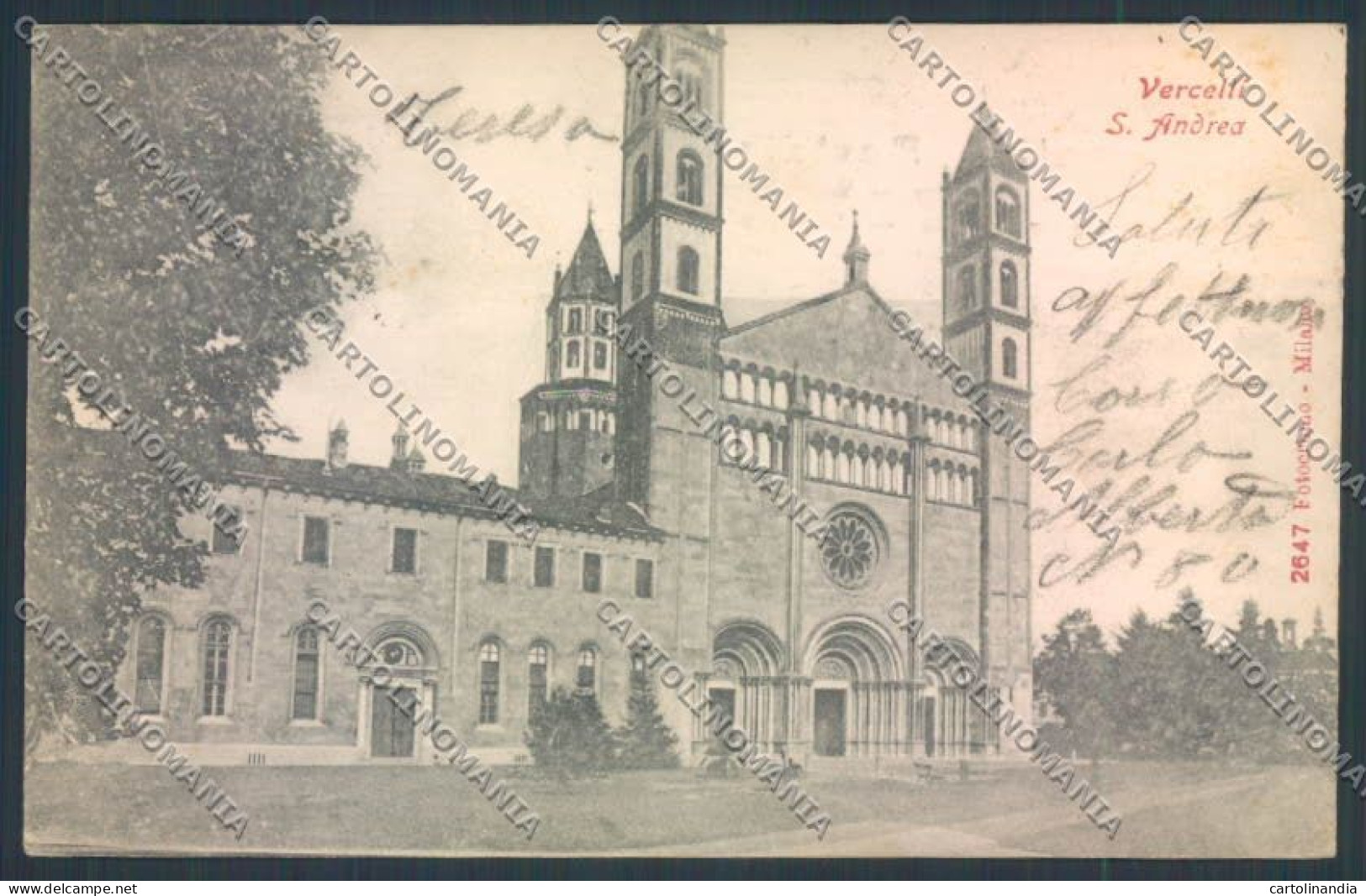 Vercelli Città cartolina ZT6440